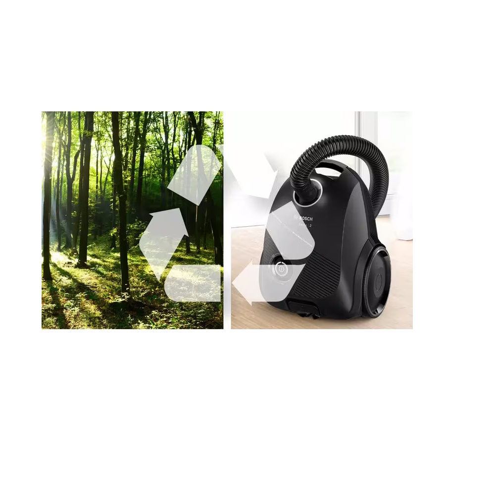 Ηλεκτρική Σκούπα BOSCH BGLS2BA1 600 W με Σακούλα 3.5 lt - Μαύρο - Ηλεκτρικές Συσκευές | Ηλεκτρικά Είδη
