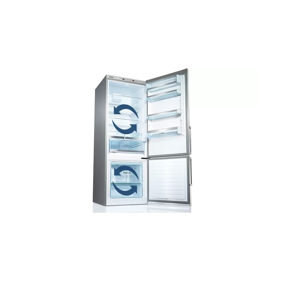 Ψυγειοκαταψύκτης BOSCH KGN397LEQ No Frost 368 Lt Metal Look Εκθεσιακό Grade A - Ηλεκτρικές Συσκευές | Ηλεκτρικά Είδη